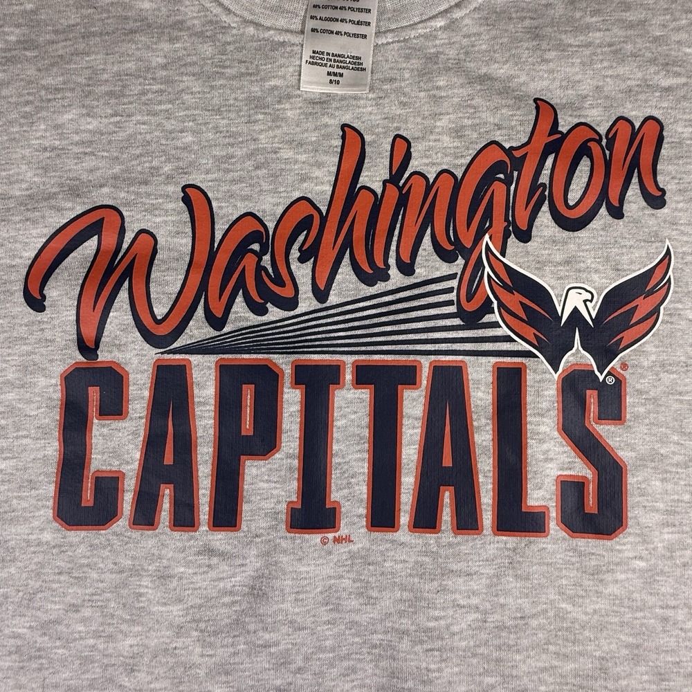 Washington Nationals Women's Sweatshirt Size Medium NWT Hockey NHL - Picture 3 of 8
